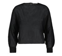 Caes Cotton Voile Top Black L