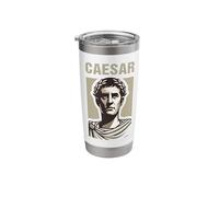 Caesar Ancient Rome Gaius Julius Caesar Roman History Stainless Steel Insulated Tumbler