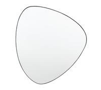 caesar glass large wall bedroom mirror in black frame