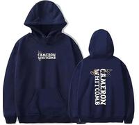 CAFDUE Cameron Whitcomb Merch Hoodie, Retro Print Long Sleeve Casual Unisex Sweatshirt For Men Women(XS-3XL)(2,XXL)