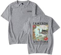 CAFDUE Cameron Whitcomb T-Shirt, Retro Hip Hop Harajuku Street Style Unisex Short Sleeve Graphic Tee For Men Women(XS-3XL)(5,XXL)
