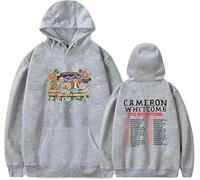CAFDUE Europe And America Cameron Whitcomb Merch Hoodie, Retro Print Long Sleeve Casual Unisex Sweatshirt For Men Women(5,3XL)
