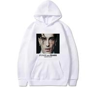 CAFDUE Europe And America Damiano David Merch Hoodie, Print Retro Casual Loose Pullover Unisex Long Sleeve Sweatshirt For Men Women(2,XXL)