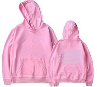 CAFDUE Europe And America Jvke Merch Hoodie, Print Retro Casual Loose Pullover Unisex Long Sleeve Sweatshirt For Men Women(XS-3XL)(5,3XL)