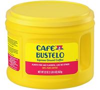 Cafe Bustelo Espresso Ground Coffee, Dark Roast, 22 Oz / 623 G