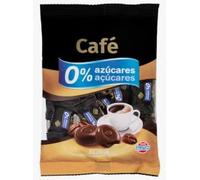 Café Caramelos 0% Azúcares, Sugar-Free Coffee Candies, 90g. Pack de 6