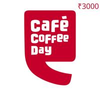 Cafe Coffee Day INR 3000 Gift Card IN