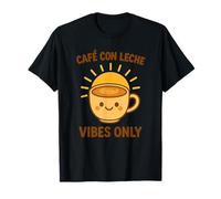 Cafe Con Leche Cuban Coffee Sunny Vintage T-Shirt