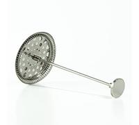 Cafe Crush Club French Press 5pc Stainless Steel Plunger Rod & Filter Assembly Replacement Set for 3.75" Wide Dome Shaped Lid 34oz | 1L Coffee Press Replacement Part (Anodized-Hard Aluminum)