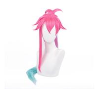Cafe Cutie Sivir Cosplay Wig Long Gradient Wigs Heat Resistant Synthetic Hair Pelucas Halloween Party Role Play