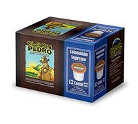 Cafe Don Pedro Colombian Supremo Low Acid Coffee Pods - Compatible with Keurig K-cup Coffee Maker, 100% Arabica, Battles Heartburn, Acidic Reflux 72 Low Acid Coffee K Cups