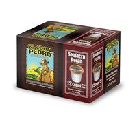 Cafe Don Pedro Southern Pecan Low Acid Coffee Pods - Compatible with Keurig K-cup Coffee Maker, 100% Arabica, Battles Heartburn, Acidic Reflux, 72 count