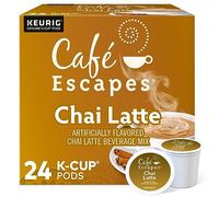 Café Escapes Chai Latte, K-Cup Portion Pack For Keurig Brewers, 24-Count