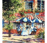 Cafe in the Sun Cross Stitch Kit