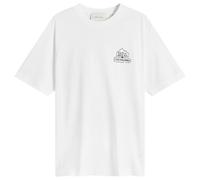 Café Mountain Men's Refuge T-Shirt Natural/Aubergine