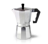 Cafe Ole 12-Cup Italian Style Aluminium Espresso Coffee Maker, Silver, 480 ml