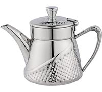 Cafe Olé AHT-024 Tea Pot, Stainless Steel, Silver
