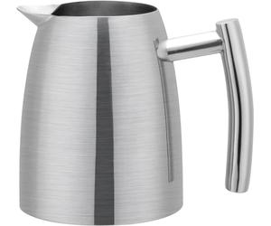 Café Olé Belmont Stainless Steel Single Wall Milk Jug, Satin Finish, 0.35 Litre