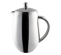 Café Olé Bfd Cafetière, 800Ml / 2-3 Mugs / 6 Espresso Cups, Mirror Finish, 18/10 Stainless Steel Double Wall Coffee Pot