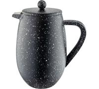 Café Olé BFD Granite Cafetière, 1000ml / 3-4 mugs, Stainless Steel | Black granite finish, double wall body, mesh filter, 18/10 stainless steel, makes 8 espresso cups