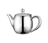 Café Olé Buxton Teapot, 990Ml / 35Oz, Serves 3-4 Mugs, 18/10 Stainless Steel Teapot, Mirror Polished Finish