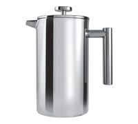 Café Ole CFD Cafetière, Stainless Steel, Mirror Polished, 8 Cups (1 Litre)