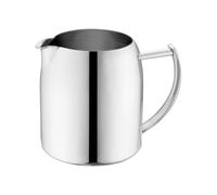 Café Olé Chatsworth Milk Jug 12oz (340ml) Pourer | Breakfast, Afternoon Tea or After Dinner Beverages | Mirror Polished 18/10 Stainless Steel, High Gloss Polish.