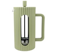 Café Olé Ciao 8 Cup Cafetière, Stainless Steel Gauze, French Press, Green
