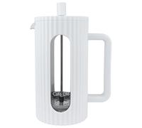 Café Olé Ciao, Cafetière, French Press Coffee Maker, 8 Cup, White