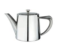 Café Olé Derwent Teapot, 35oz / 995ml, Serves 5, Stainless Steel, Modern Teapot Design with Mirror Finish, Perfect Pour Spout