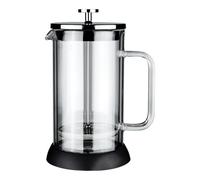 Café Olé Doppio Cafetière, 1000Ml / 3-4 Mugs / 8 Espresso Cups, Double Wall Glass French Press Coffee Maker With Silicone Base