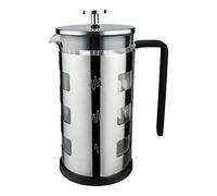 Café Olé FM-06C Amico 600 ml Cafetière French Press Coffee Maker, 5-Cup, Silver