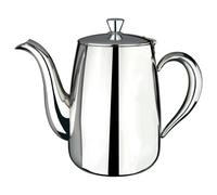 Café Olé Premium Coffee Pot, 56Oz / 1590Ml / Serves 5-6 Mugs, Stainless Steel, Classic Design, Mirror Finish, Perfect Pour Spout