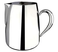 Café Olé Premium Water Jug, 72oz / 2 Litre Serving Jug, Stainless Steel, Classic Handle Design with Mirror Finish, Perfect Pour Spout