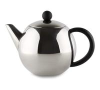 Café Ole Rondo Stainless Steel Tea Pot Easy Pour Teapot with Infuser Basket 35oz 1000ml