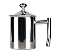 Café Ole Stainless Steel Milk Frothing Jug, Highly Polished, 800ml