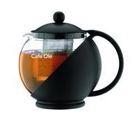 Cafe Ole Teapot With Infuser Black 1.2L