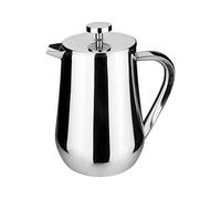 Café Olé UFD-07M UFD Cafetière, 750ml 2 Cup 18/10 Stainless Steel French Press Coffee Maker, Silver