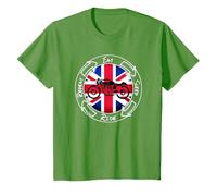Cafe Racer, Union Jack, Eat Sleep Ride, Motorcycle T-Shirt