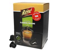 Café René | Classico Italiano - 100 pods for Nespresso®