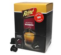 Café René | Intensiva - 100 pods for Nespresso®