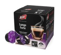 Café René | Lungo Forte - 16 pods for Dolce Gusto