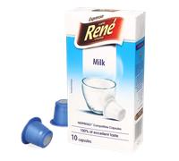 Café René | Milk - 10 pods for Nespresso®