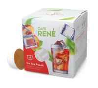 Café René | Peach Ice Tea - 16 pods for Dolce Gusto