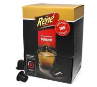 Café René | Sublimo - 100 pods for Nespresso®