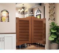 Cafe revolving Door, Interior Solid Wood revolving Door, Automatic-Closing barn Door, Suitable for Bars and porches.