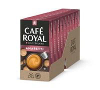 Café Royal Amaretti - 100 Nespresso® Compatible Capsules, 100% Arabica, Rainforest Alliance, Flavoured Coffee