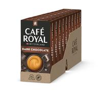 Café Royal Dark Chocolate - 100 Nespresso® Compatible Capsules, Light Roast, 100% Arabica, Flavoured Coffee