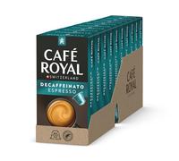 Café Royal Espresso Decaffeinated - 100 Nespresso® Compatible Capsules, Intensity 6/12, 100% Arabica