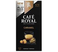 Café Royal Flavoured Edition Aluminium Caramel Capsules Compatible with Nespresso System, Intensity 4/10, 10 Capsules